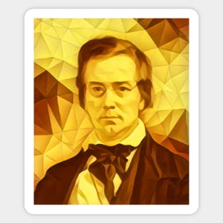 George Perkins Marsh Golden Portrait | George Perkins Marsh Artwork 11 Sticker